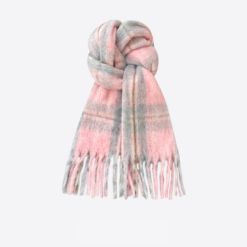 Rainbow Mohair Scarf
